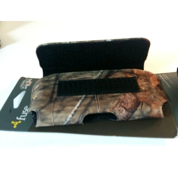 New 2 Mossy Oak Universal Phone Case Holder with Clip Break Up Country Camo Fuse - Picture 3 of 11